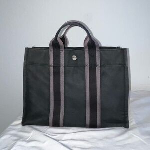 HERMÈS Authentic Fourre-Tout PM Canvas Tote Bag